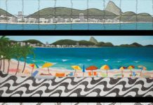 Ana Bondarenko-Machado’s painting of ‘Copacabana Beach’