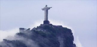 The new connectbrazil.com. Christ statue atop Corcovado in Rio de Janeiro.