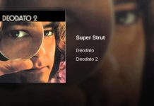 Happy Birthday Deodato Album cover artwork for Brazilian keyboardist Deodato's 'Deodato 2'