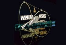 The Sounds of Brazil And WNUA 95.5 The Sounds of Brazil with WNUA logo
