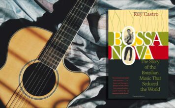 Cover of Bossa Nova, a book in English written by Brazilian author Ruy Castro.