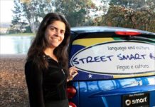 Luciana Lage at Street Smart Brazil