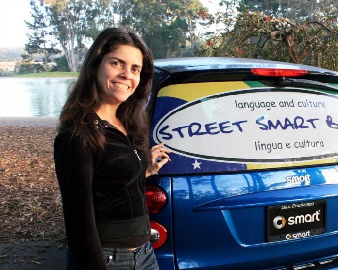 Luciana Lage at Street Smart Brazil
