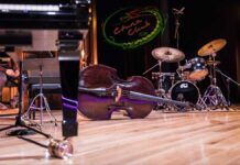 Chicago’s Greatest Brazilian Jazz Concert Brazilian jazz concert stage with piano, bass, drums