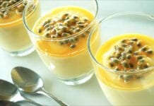 Brazilian Passion Fruit Mousse Recipe for Brazilian passion fruit mousse connect brazil