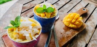 Brazilian Coconut Mango Bowl recipe