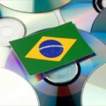 Brazilian Albums Gain Grammy Consideration brazilian flag on top of silver cds
