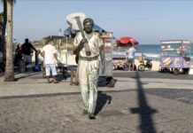 Antonio Carlos Jobim's place on the Ipanema beach