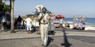 Antonio Carlos Jobim's place on the Ipanema beach