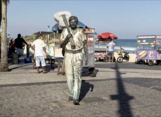 Antonio Carlos Jobim's place on the Ipanema beach