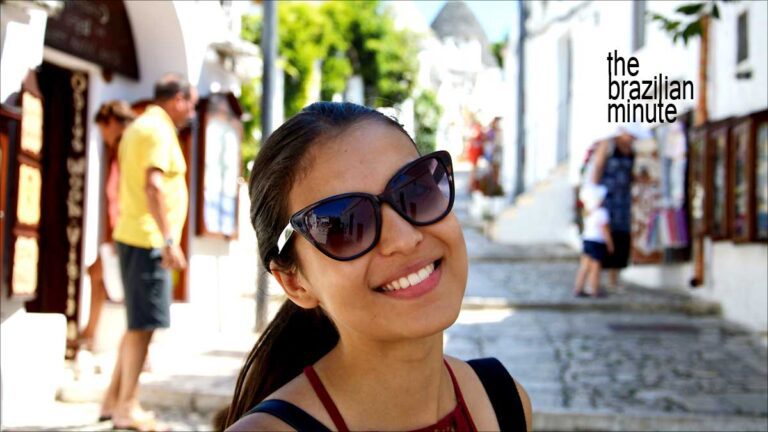 A Brazilian woman’s smile is part of the history of Italians In Brazil.