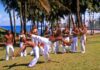 Capoeira’s art is a Brazilian ballet. Brazilians perform the martial art,