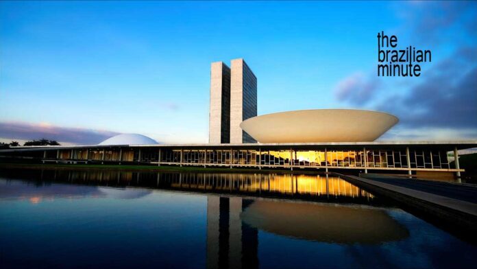 The Story of Brasilia: Brazilian National Congress at Sunset