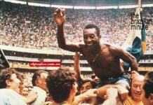 Brazil’s World Cup Legends Brazil's World Cup Legends: Pele, is carried off the field after Brazil's 1970 World Cup win.