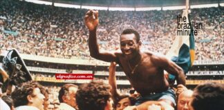 Brazil's World Cup Legends: Pele, is carried off the field after Brazil's 1970 World Cup win.