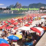 Connect Brazils Spring Fever Sambas Showcase. The vibrant sun filled beach at Imanema in Rio de Janeiro Brazil.