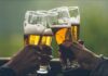 Brazil’s Craft Beer Primer Brazil's craft beer primer. Four men toast with foamy golden ales in clear tall glasses